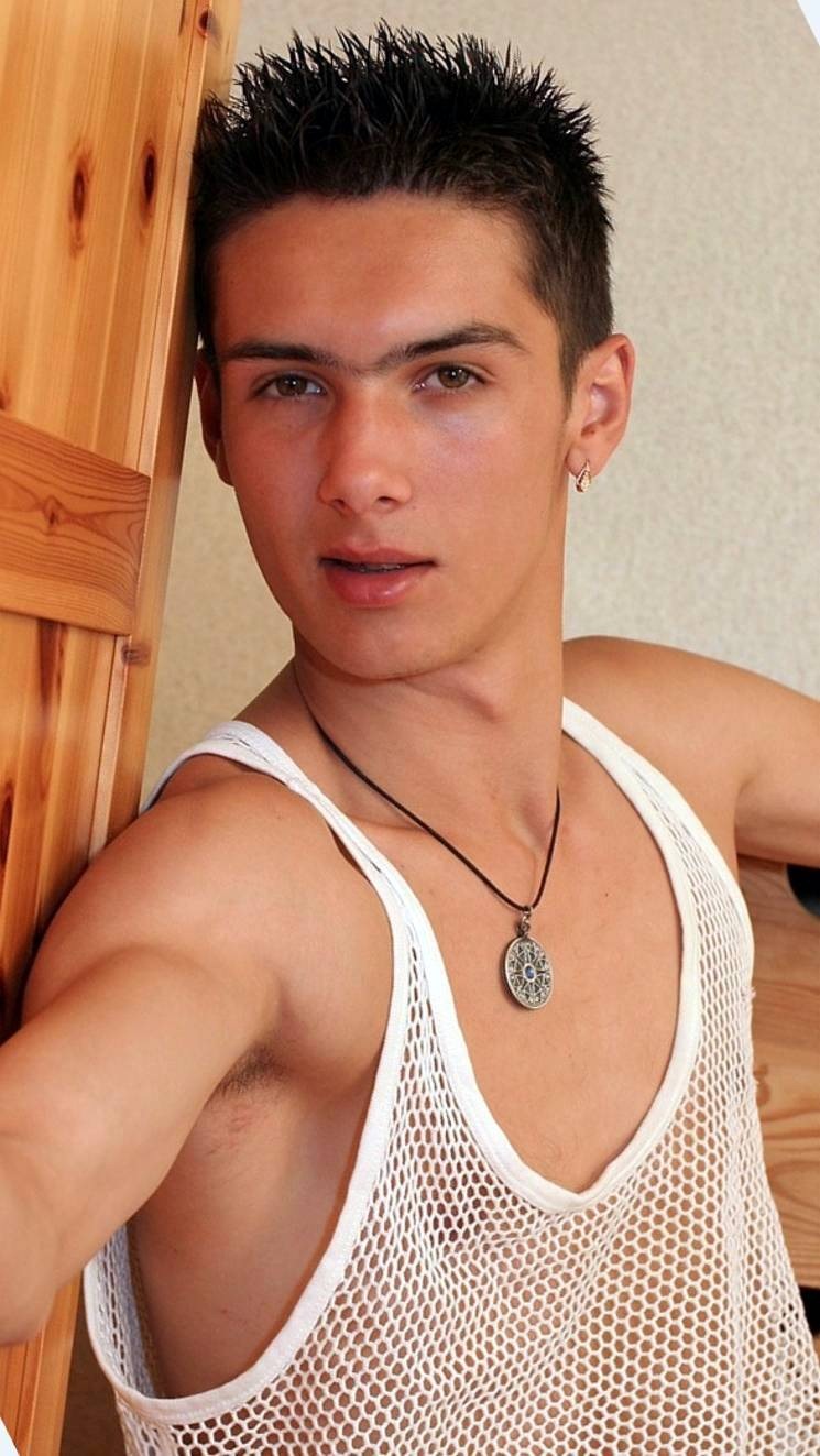twinks in wife beater t shirts Porn Photos