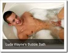 Luda Wayne's Bubble Bath. There is something sexy about a hot boy in a hot bath. And Luda Wayne is one of the hottest boys we know. Luda has had some sexy moments in the water before, but this time was particularly sexy. Something about Luda's smooth skin with the water flowing ov...